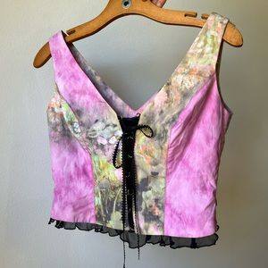 Vintage corset top